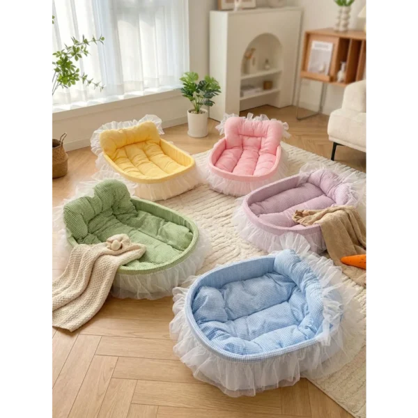 1pc All-Season Pet Bed for Cats and Small Dogs