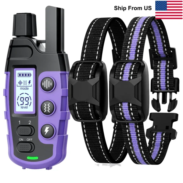 Electric Dog Training Collar  with Remote Control