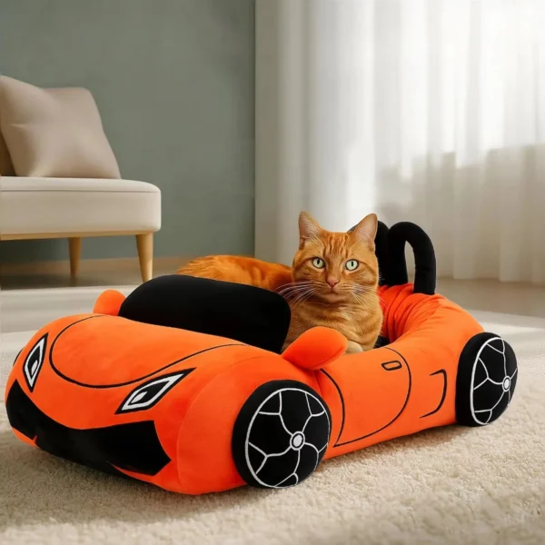 Cute Supercar pet bed for cat/small dog